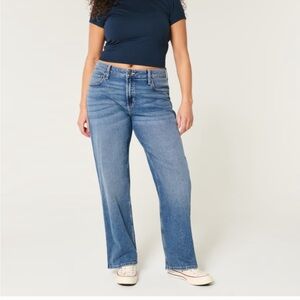 Hollister Women's Straight Leg Blue Jeans